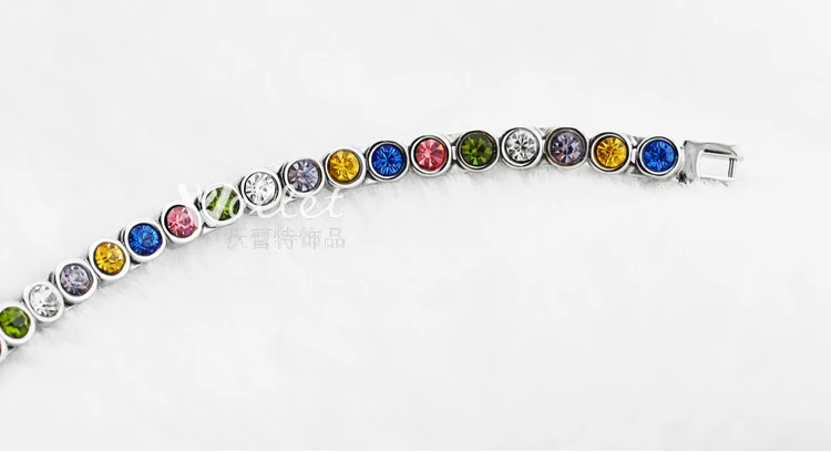 

Jewelry CZ Stone Stainless Steel Magnetic Bracelet For Women Bangle Healing Health Energy