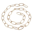 1 м сверхмощная цепь для винтажной люстры Подвесная лампа, французское золото