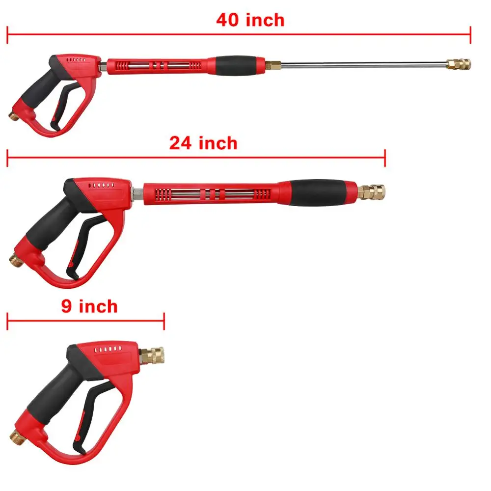 Ручной моечный пистолет высокого давления 5 насадок для моек | Автомобили и