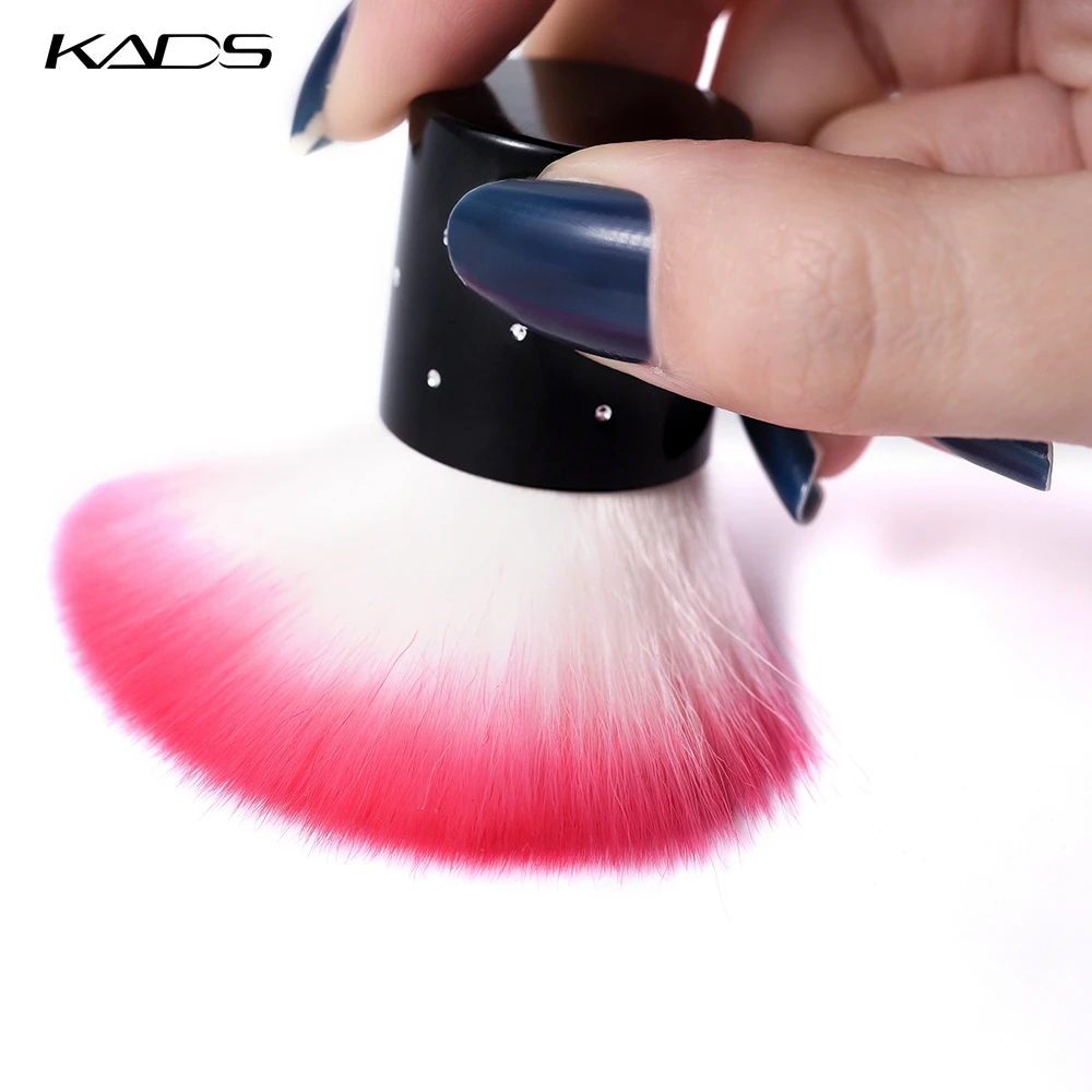 KADS Мягкая Ногтей Пыль Кисть Маникюр Инструмент Косметические Кисти Для