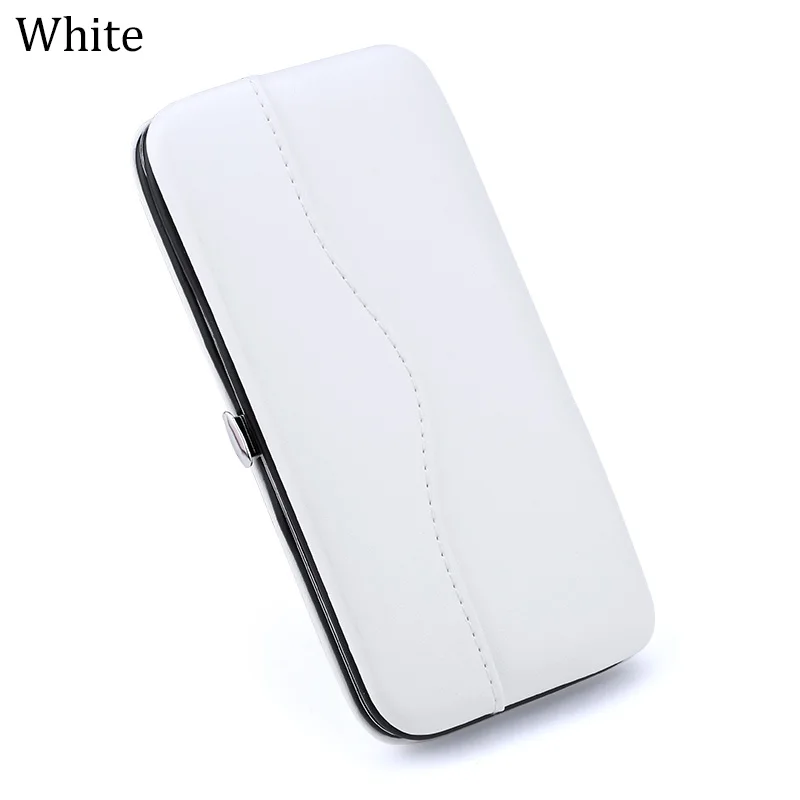 Makeup Eyelashes tweezer Tools Bag Eye Lash Extension Tweezers Case Cosmetic Tool Storage Box For tweezer kit - Цвет: White (only box)