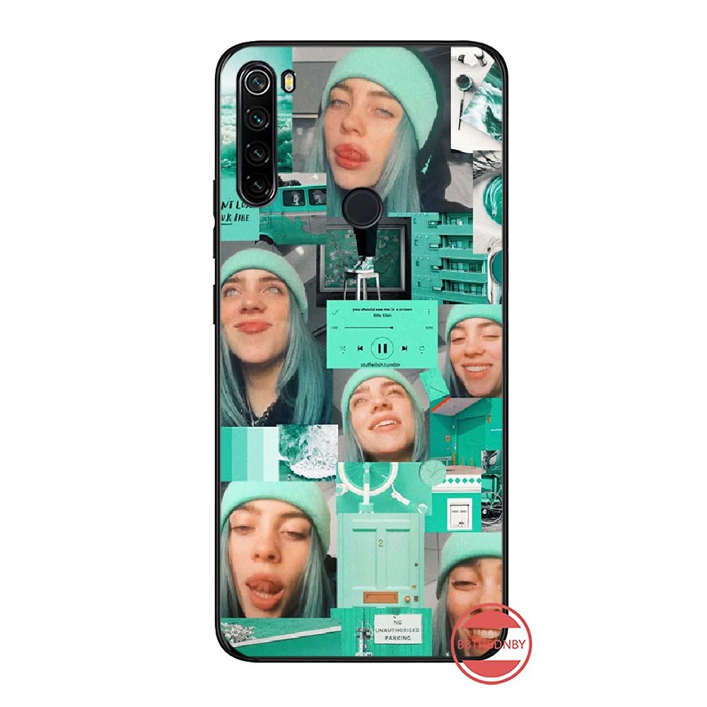 Billie eilish Роскошный Уникальный Дизайн чехол для телефона Xiaomi Redmi Note 4 4x5 6 7 8 pro S2 PLUS 6A