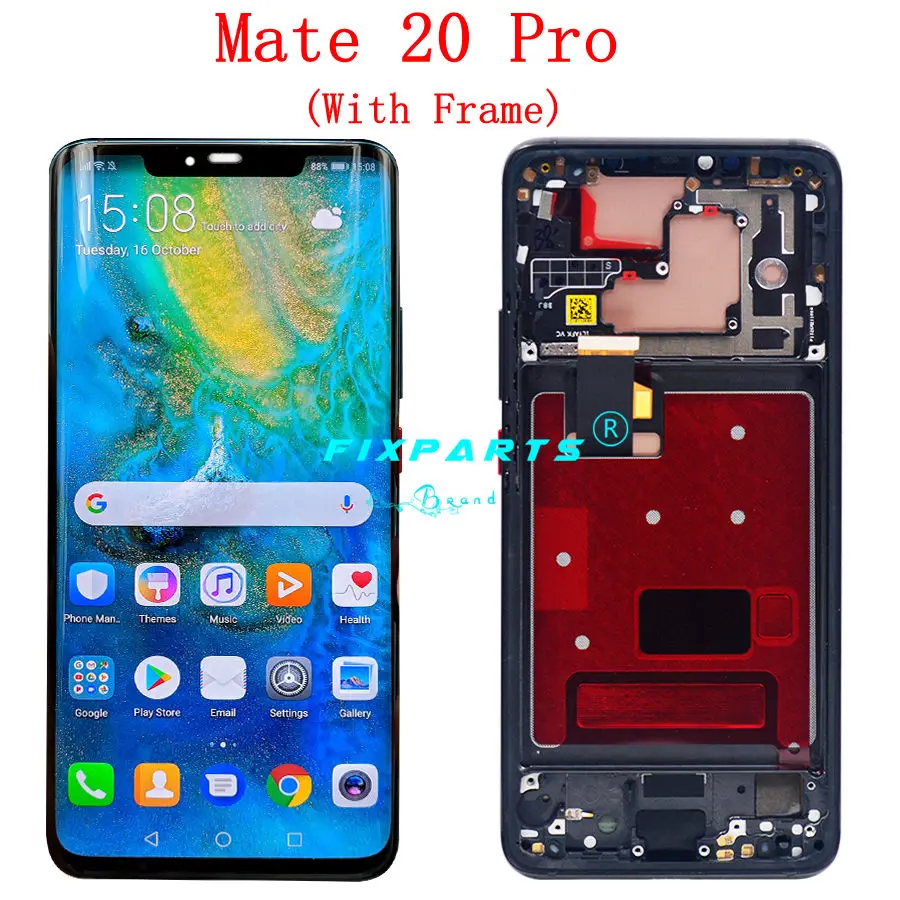 Оригинальный дисплей для Huawei Mate 20 Pro ЖК-дисплей сенсорный экран дигитайзер с
