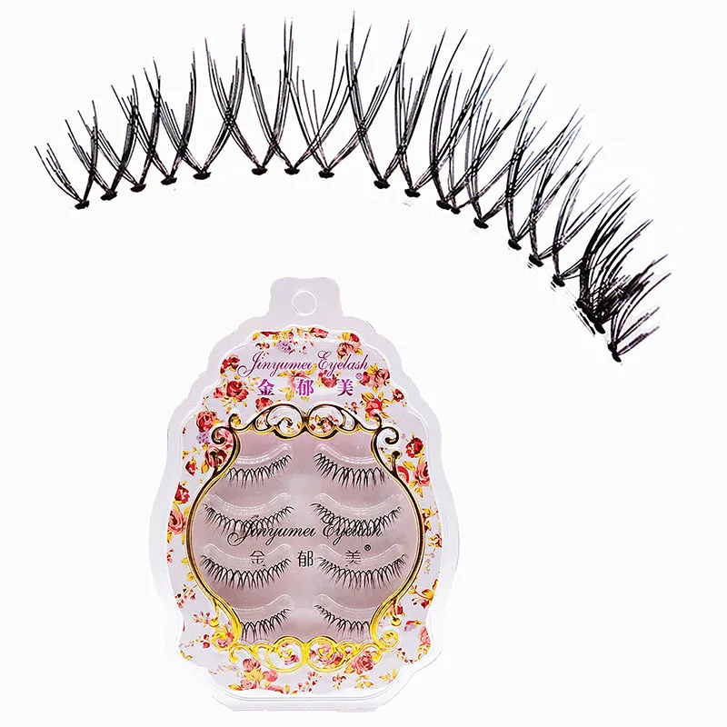 4 пары/компл. Новые Накладные ресницы японские накладные натуральные короткие