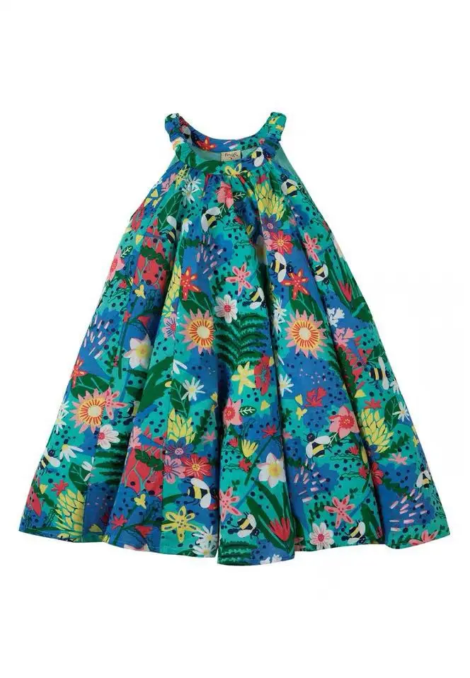 

Girls Dress New Fashion Summer Pure Cotton Princess Dress