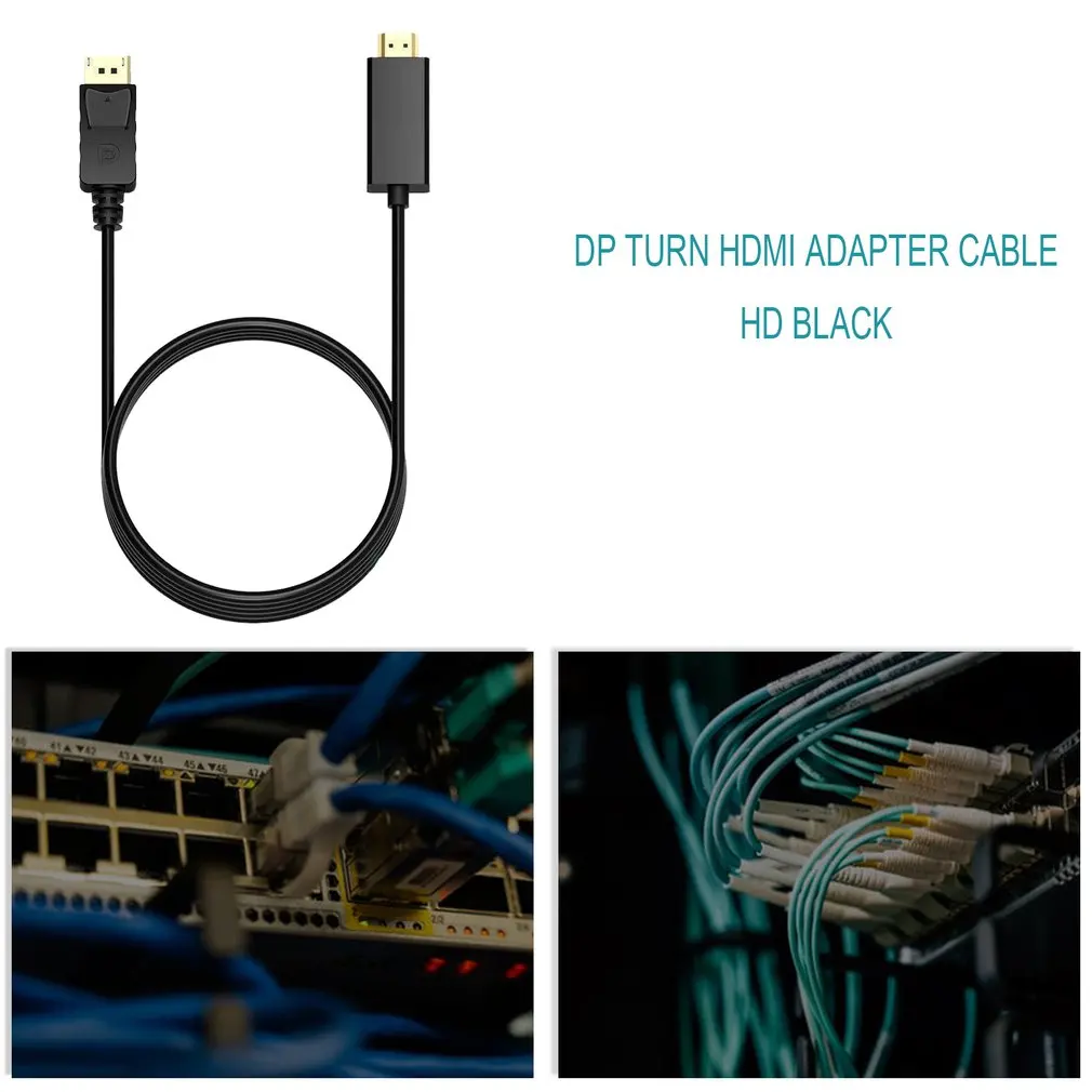 Кабель-адаптер DP-HDMI для ноутбука ПК HD ТВ 1 8 м | Электроника