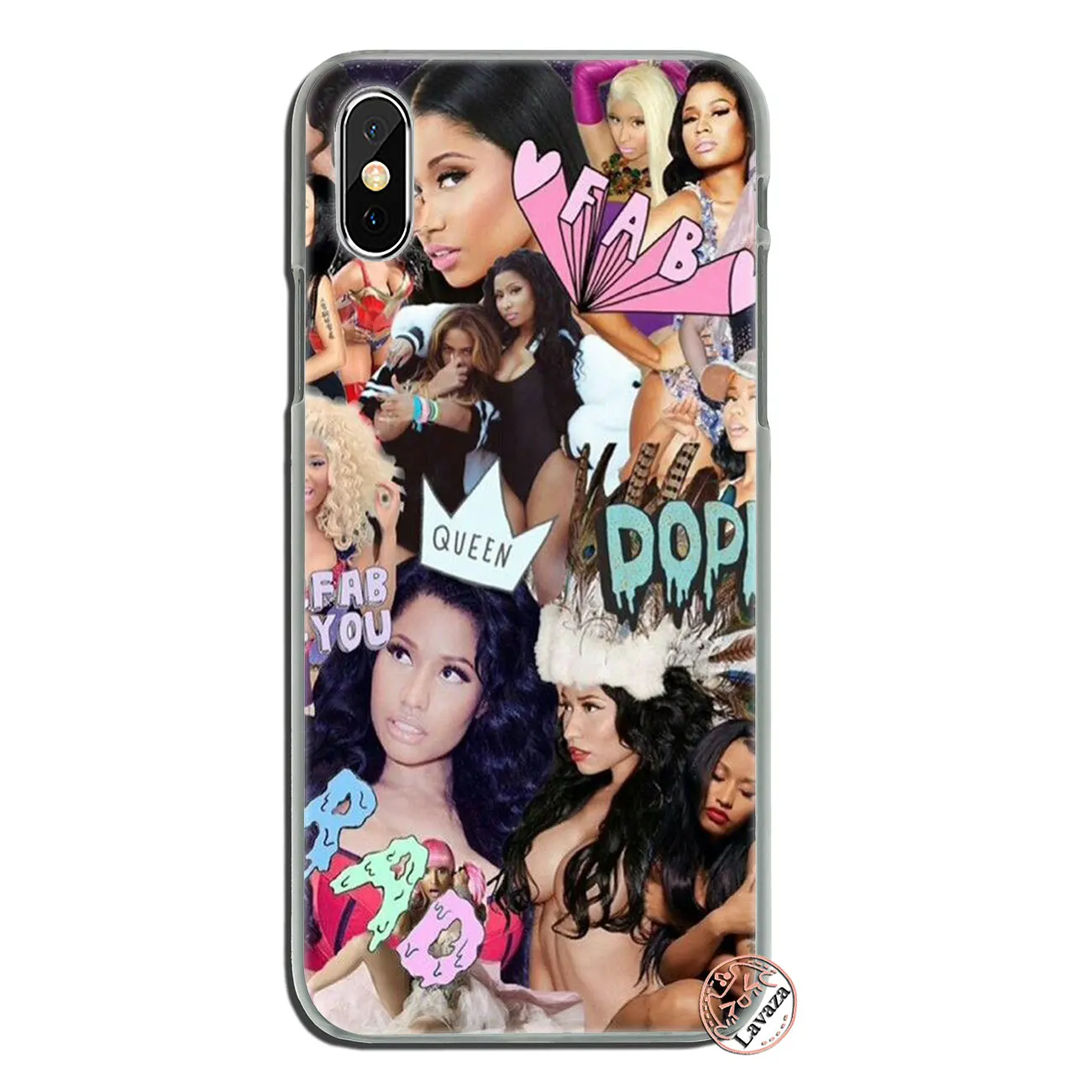 4 Lavaza Nicki Minaj Rapper Популярный Жесткий чехол для телефона iPhone XR X 11 Pro XS Max 8 7 6S 5 5S SE 4S 4 10 - Цвет: 4