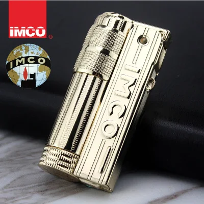 Бензиновая Зажигалка из нержавеющей стали IMCO 6700 - Цвет: Коричневый