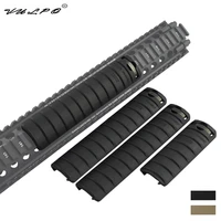 vulpo 4pcsset kac rail cover handguard protector cover for 20mm picatinny weaver rail