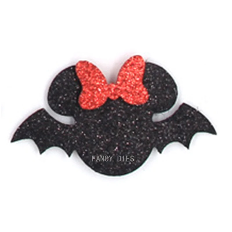 

2021 New Halloween Bat bear bow Cutting Dies Wooden Dies Suitable for Common Die Cutting Machines on the Market