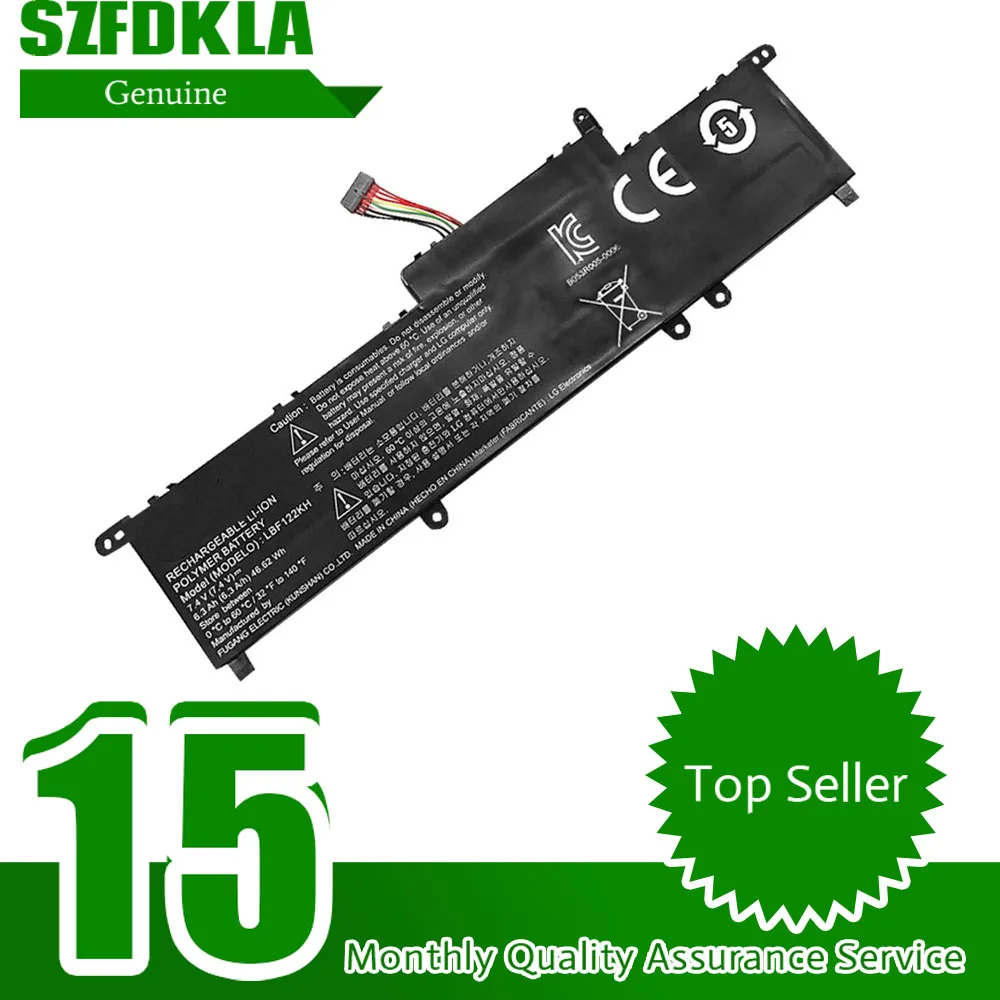 

SZFDKLA новый подлинный LBF122KH 7,4 V 6300mah для LG Xnote P210 P220 P330 Series