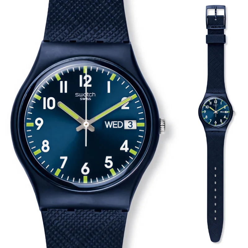 GN718 Swatch montre, женские кварцевые часы, gb274 - Цвет: GN718
