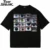 2022 Мужская Уличная футболка в стиле хип-хоп, Футболка Harajuku с принтом глаз, хлопковая Повседневная футболка, летние топы с короткими рукавами, черные футболки - изображение