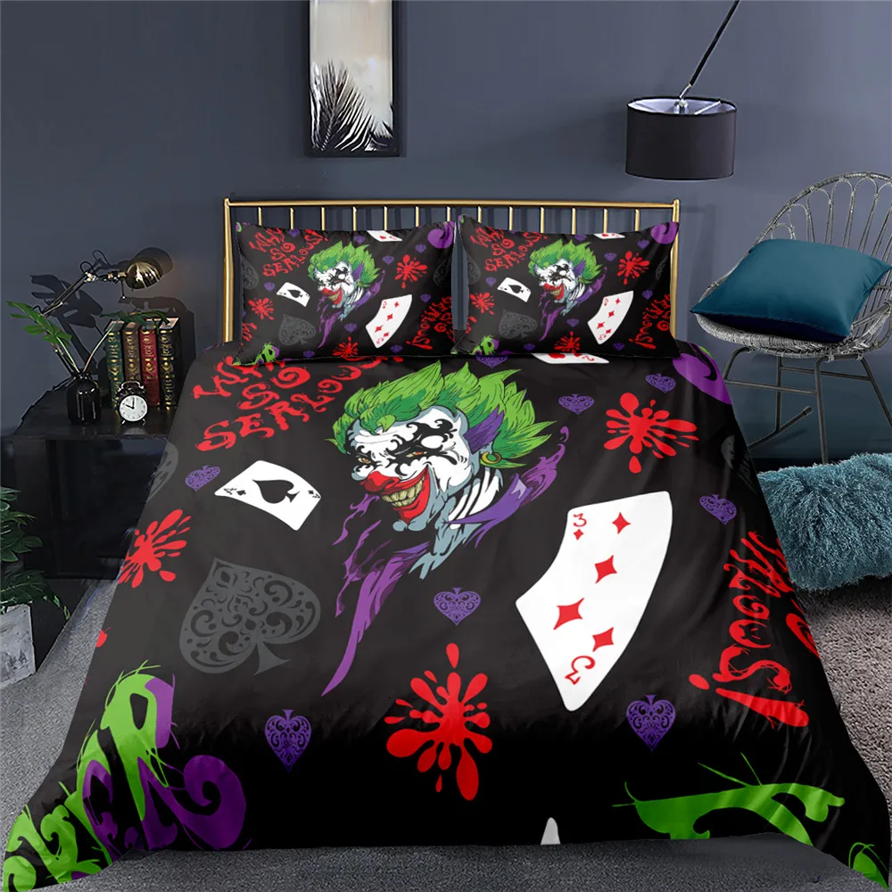 

Home Textile Luxury 3D Magic Print 2/3Pcs Comfortable Duvet Cover Set Pillowcase Bedding Set Single Queen King Size