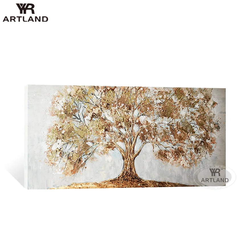 Рождественское украшение для дома золотая монета дерево ручная роспись