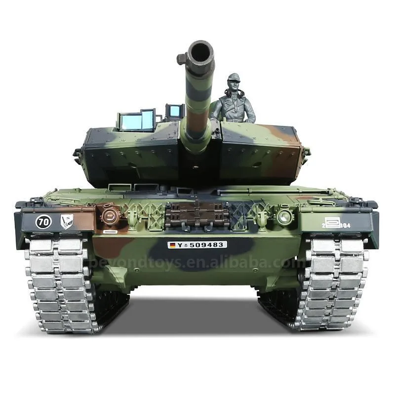 Металлический бак 2 4 г немецкий Леопард 2A6 реальная имитация звука Инфракрасный