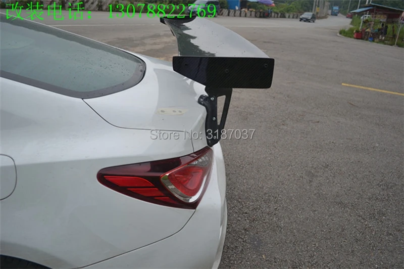Для Hyundai Tiburon Genesis Coupe 2010- карбоновое волокно задний спойлер на крышу крыло багажника губы крышка багажника автомобиля Стайлинг