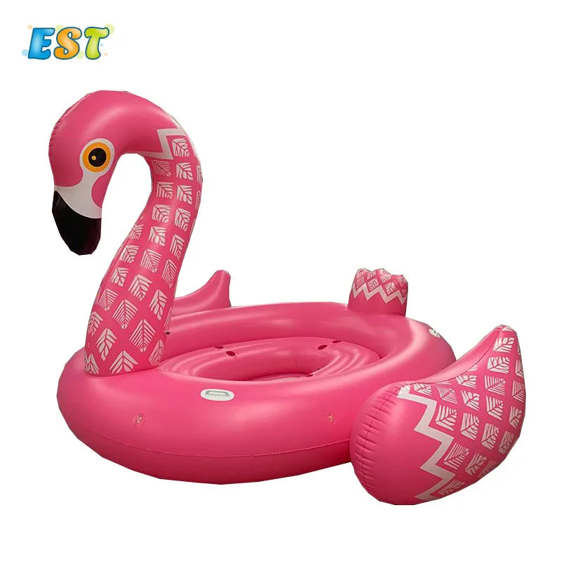 

Hot selling water toy inflatable flamingo float pool s floating games