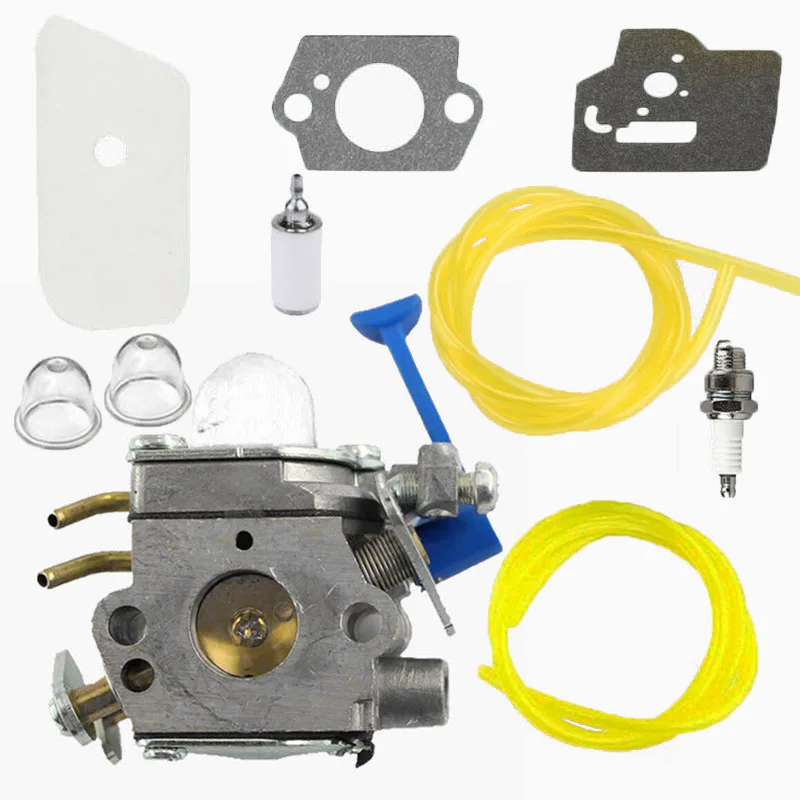 128CD 128L Карбюратор Комплект для HUSQVARNA 124L 125L 125LD 128C 128LD 128LDX 128R прокладки топлива линии