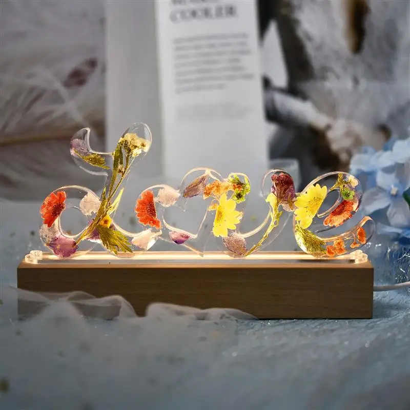 Форма для эпоксидной смолы с буквами сделай сам литые молды в форме сердца