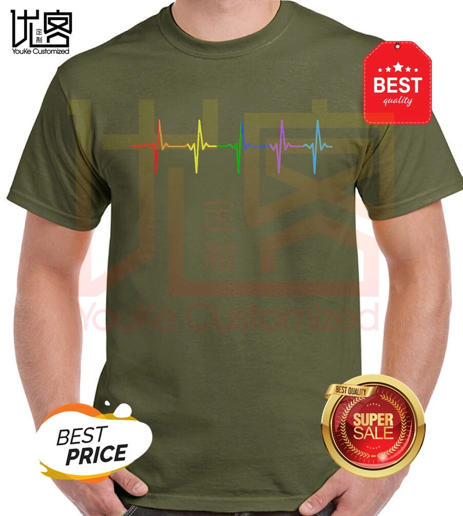 Для Мужчин's горячая Распродажа 100% хлопковое платье с радугой и пульс