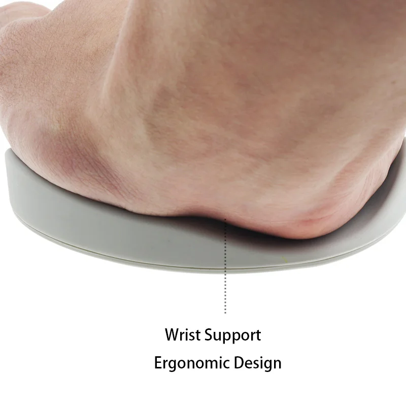 

2021 New Version Ergonomic Mouse Pad Silicone Gel Non-Slip Mouse Pad Streamline Wrist cushion Wrist Rest Mat Computer Mouse Pad