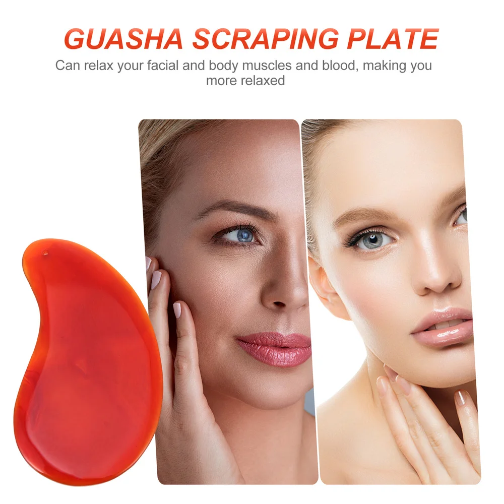 

1Pc Guasha Scraping Plate Tool Scraping Board (Assorted Color)