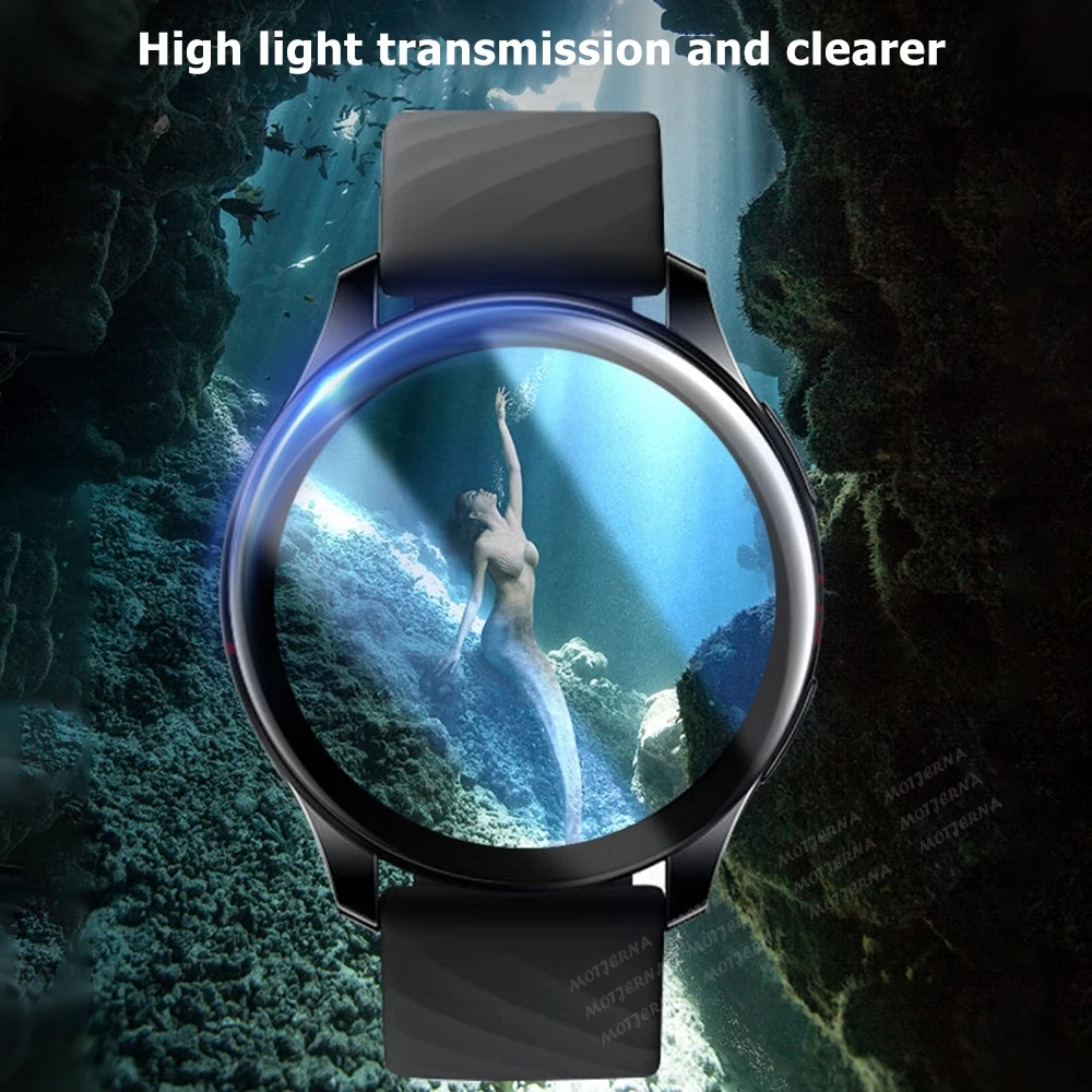 

1-5PCS TPU Clear Protective Film For Oneplus Watch Smartwatch Guard Full Cover Screen Protector For One Plus Smart Watch Cover