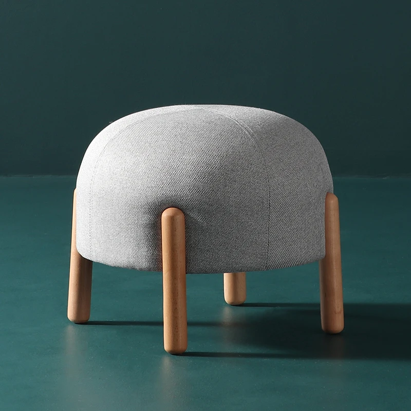 

Simple Fashion Small Stool Cartoon Creative Children Real Wood Low Stools Nordic Lovely Taburete Bajo Children Furniture DI50ETD