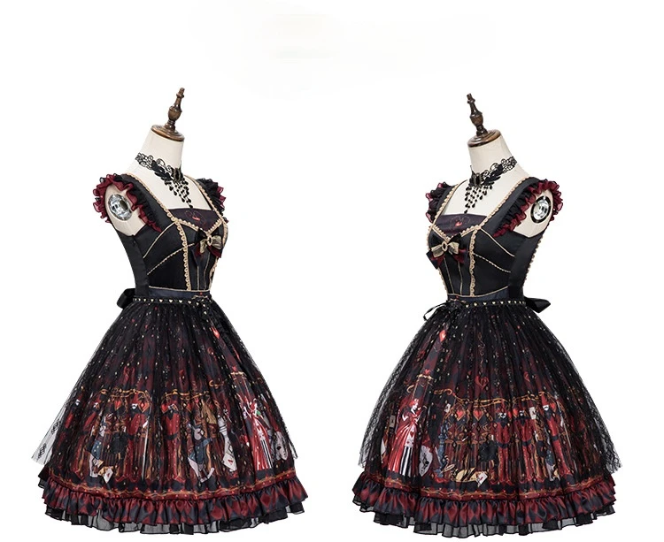 

Red Heart Queen ~ Gothic Lolita JSK Dress by YLF