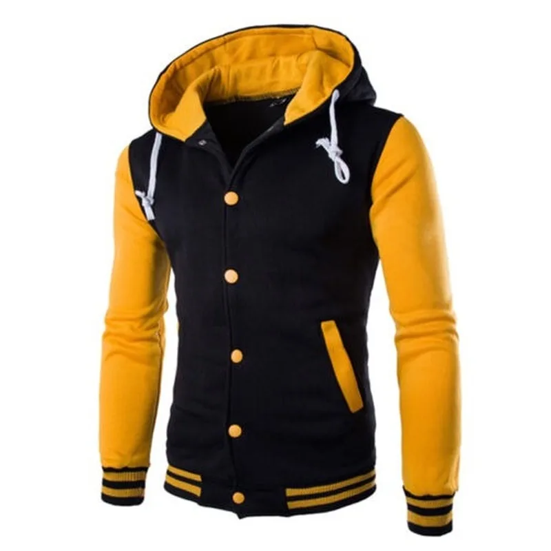 

Мужская осенне-зимняя толстовка с капюшоном Letterman Varsity, новинка 2021, модная бейсбольная куртка для колледжа, верхняя одежда, пуховая куртка,
