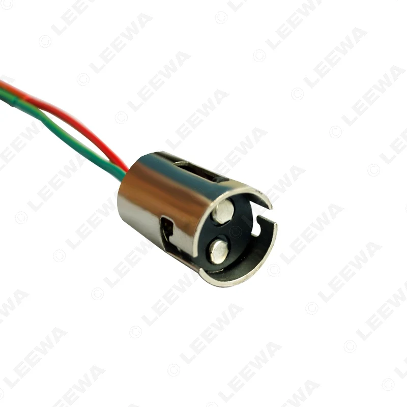 FeelDo 2 шт. автомобильная галогеновая лампа BAY15D, замена держателя разъема адаптера с удлинительным проводом #CA958.