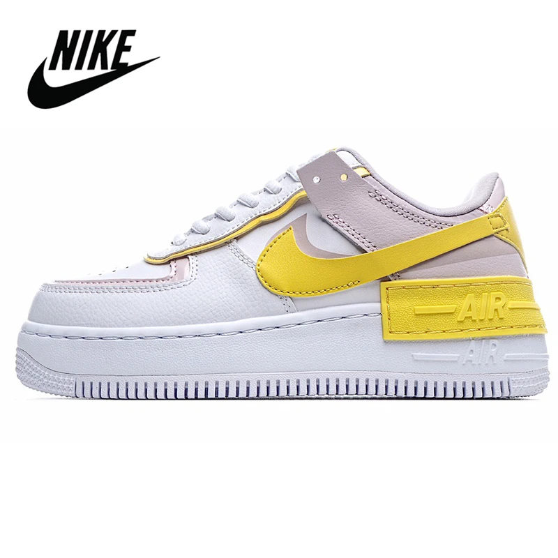 

New Air Force 1 One Low Shadow CJ1641-100 Skateboard Shoes Women AF1 Comfortable Outdoor Sports Sneakers SIZE 36-40