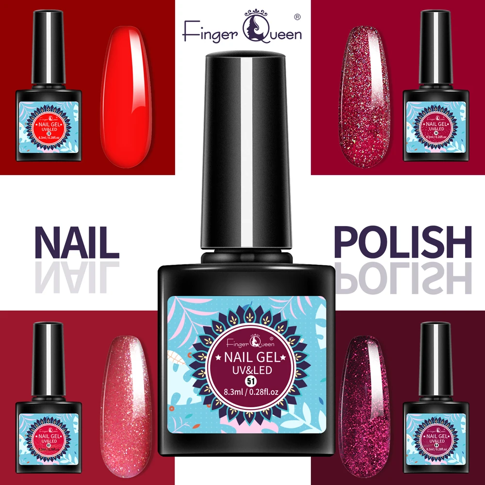 Гель-лак для ногтей 8 мл 80 цветов все лак Полупостоянный | Красота и здоровье