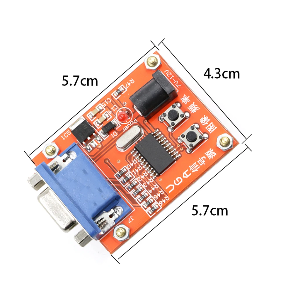 Генератор сигналов VGA 9 В постоянного тока/7 12 тока ЖК тестер 15 на выходе USB
