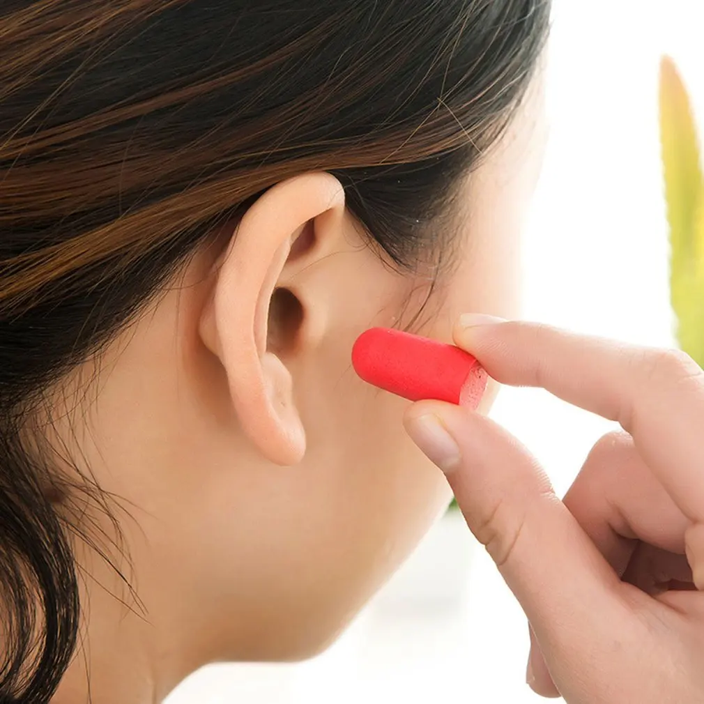 

Soft Foam Ear Plugs Sound insulation ear protection Earplugs anti noise sleeping plugs travel soft noise reduction NEW Arrival