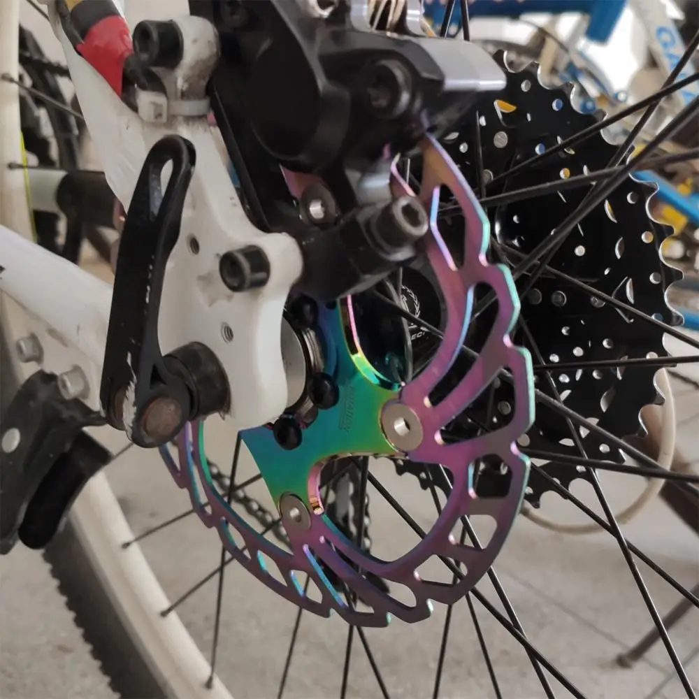 

Colorful MTB Bicycle Disc Brake Disc Cooling & Floating Rotor 140/160/180/203MM Rainbow
