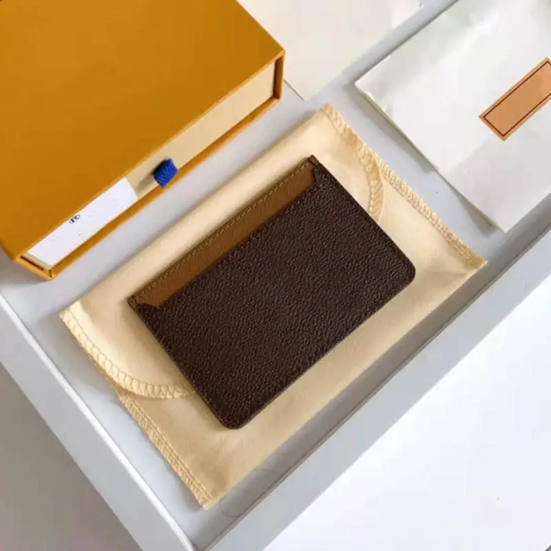 

Top quality Luxury Brand Wallet Leather Card Holder Designer Wallet Bifold Minimalist Small Wallet Purse Card Holders