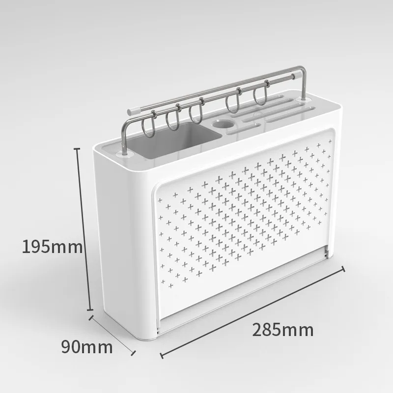 

Stainless Steel Knife Cutting Board Storage Rack Large Wall-mounted Cutlery Pot Lid Shelves Multifunction Home Kitchen Organizer