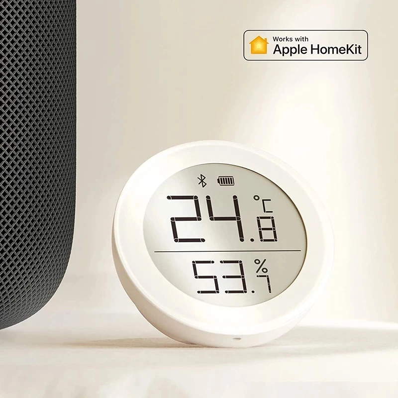 

Qingping BT Thermometer Hygrometer High-Precision Electronic Ink Screen Indoor Household Support for Apple Siri &HomeKit