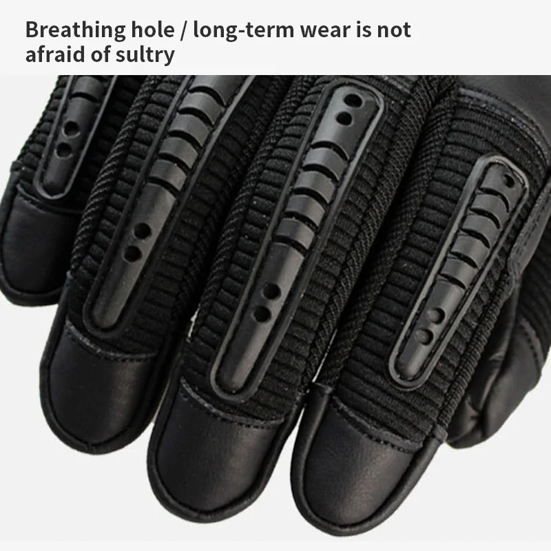 Touch Screen Hard Knuckle Tactical Gloves PU Leather Army Military Combat Airsoft Outdoor Sport Cycling Paintball Hunting Swat | Спорт и