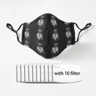 Алиса: безумие возвращается Многоразовые моющиеся принты маска с фильтрами 3D модные маски для лица Обложка для рта, способный преодолевать Броды для взрослых мужские и женские