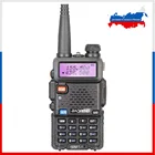Baofeng UV-5R Walkie Talkie 5W Ham Radio VHF UHF 136-174Mhz  400-520Mhz 128CH 1800mAh FM трансивер
