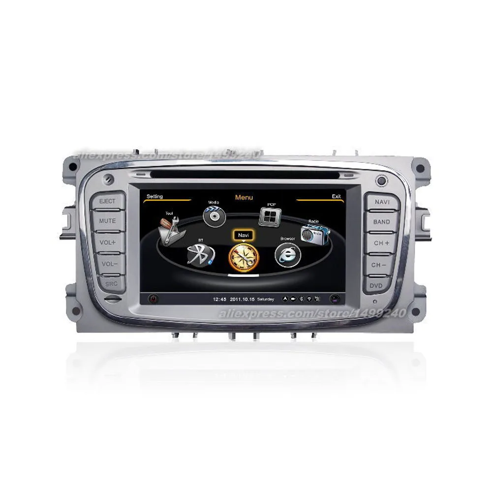 Автомобильная Мультимедийная система с GPS навигацией и HD экраном для Ford Mondeo 2007 2008