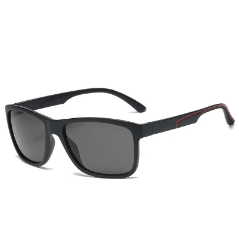 Hot Sale Outdoor Sunglasses Men Women Classic Square Plastic Driving Sun Glasses Male Fashion Black Sunglass UV400 | Аксессуары для