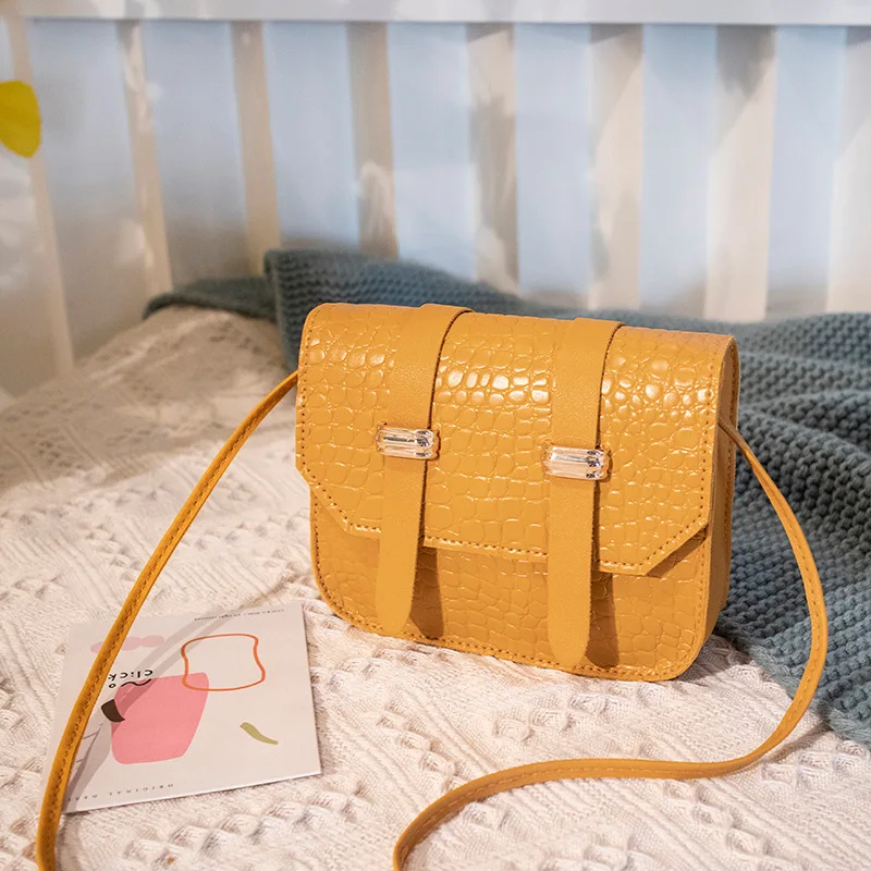 

Women Shoulder Bag Small Square Daily Messenger PU Leather Ladies Personality Classic Crossbody Vintage Ba