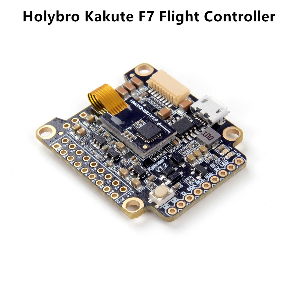 Контроллер полета Holybro Kakute F7 модуль STM32F745 FC с OSD барометром Ру FPV гоночный Дрон