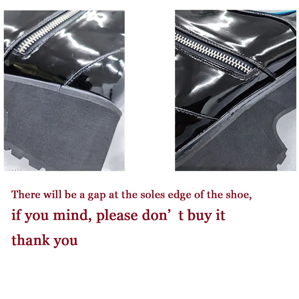 

SaraIris INS Hot Sale Female Boots Zipper Black Brand Platform Ankle Women Boots Punk Casual Cool Fashion Quality Shoes