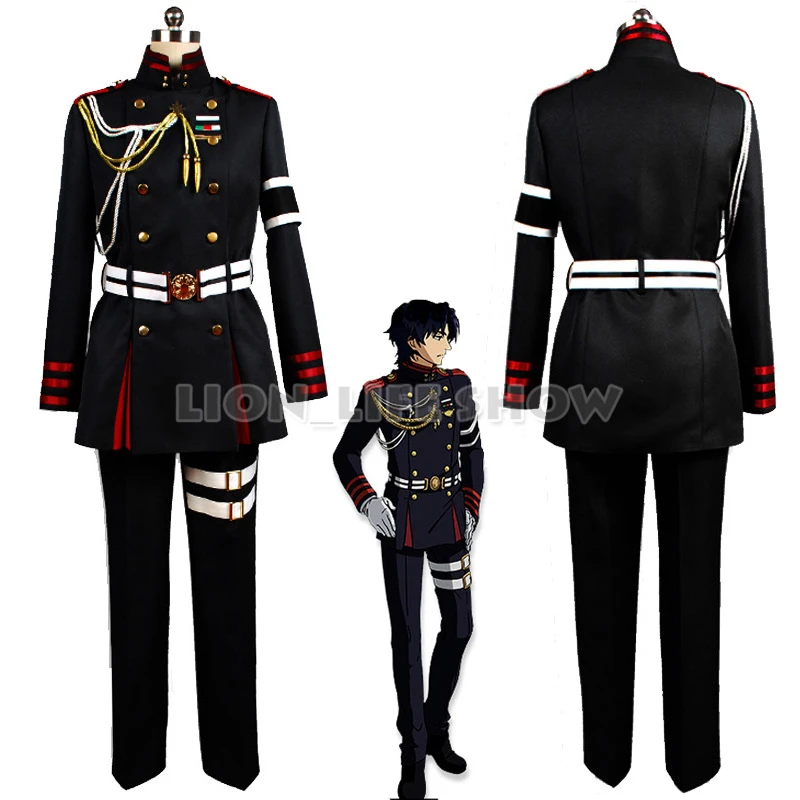 Owari no Seraph of the End Guren Ichinose Cosplay Costume Attire Outfit Uniform For Men Female full set |
