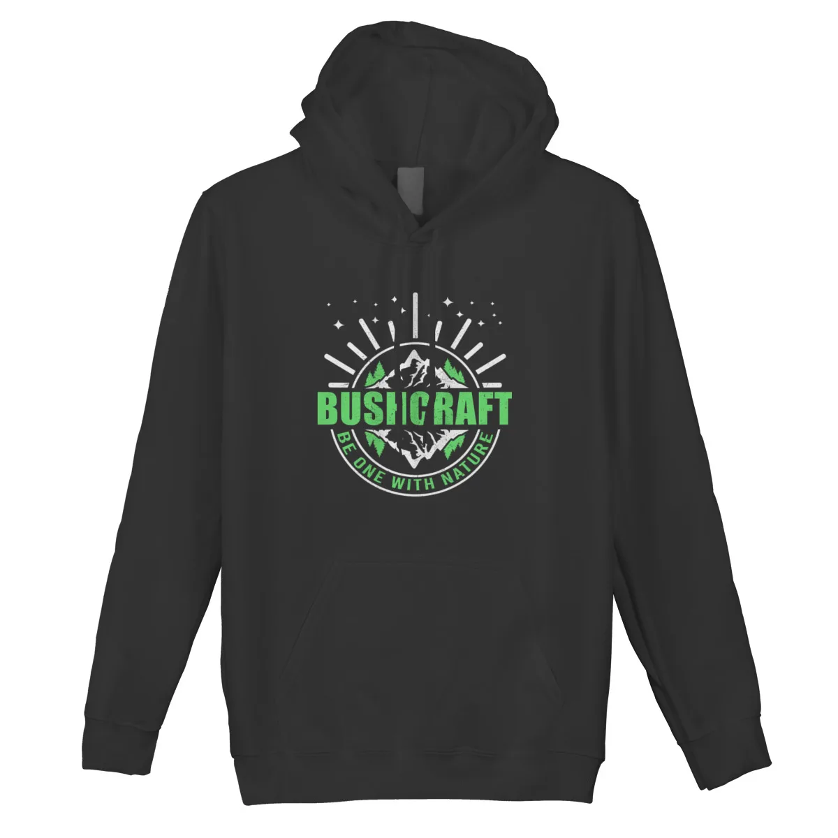 

Men's Hoodie Bushcraft Be one with nature Survival OuPrint Fashion Unisex Couples Matching Anime Sweatshirt 41354